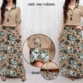 Maxi Flower Mocca