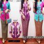 MJ04 stelan kebaya bordir bahan tafeta