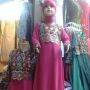 gamis mom n kids diamond pink