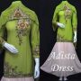 adista dress hijau pupus