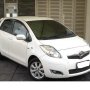 Jual TOYOTA YARIS 2010 Automatic WHITE MULUS