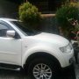 Jual Pajero sport exceed 2010 White Mulus Terawat