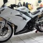 Jual Ninja 250 FI 2013 Putih Modif