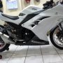 Jual Ninja 250 FI 2013 Putih Modif