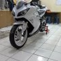 Jual Ninja 250 FI 2013 Putih Modif
