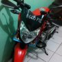 Jual Bajaj Pulsar 135 LS 2012 merah full aksesoris