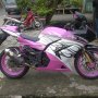 Jual Ninja 250 Ungu 2010 Modif