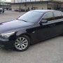 BMW 523i A/T 2008 Hitam Low Km