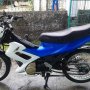 Jual Satria F 2011 Biru putih Original