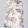 Blouse Silk Chiffon Flowers (Aundy Shop)