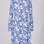 Dress Blue Cotton Linen (Aundy Shop)