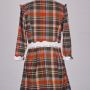 Dress Coklat Plaid (Aundy Shop)