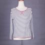 Blouse Lengan Panjang Stripe (Aundy Shop)