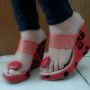 Sandal Red Wedges (Aundy Shoes)