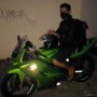 Jual Kawasaki Ninja KRR 150 2006 Hijau Muda Metalik