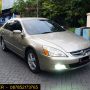 Honda Accord 2004. Vti MT. Istimewa Surabaya