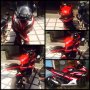 Jual Kawasaki Ninja 250cc Fi 2013 Merah mulus