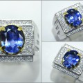 Natural No Heat Vivid Blue SAFIR Crystal, Origin Srilangka - SPC 257 + Memo