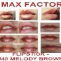 MAX FACTOR - FLIPSTICK - #40 MELODY BROWN: 