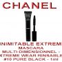 CHANEL INIMITABLE EXTREME MULTI-DIMENSIONNEL (VOLUME - LENGTH - CURL - SEPARATION) EXTREME WEAR #10 