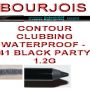 BOURJOIS CONTOUR CLUBBING WATERPROOF - #41 BLACK PARTY: