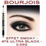 BOURJOIS - EFFET SMOKY - #76 ULTRA BLACK - 0.9G: