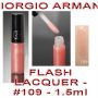 GIORGIO ARMANI - FLASH LACQUER - #109 - 1.5ml: