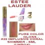 ESTEE LAUDER PURE COLOR GLOSS - #20 IMPULSIVE CORAL SHIMMER - 6ML (UNBOX):