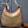 Dijual Tas GUCCI Kanvas Hobo Moon import HK