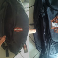 Tas Punggung Backpack Harley Orange Logo
