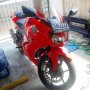 Jual Ninja 250 2009 merah orisinil