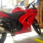 Jual Ninja 250 2009 merah orisinil