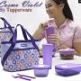 Paket Wadah Bekal Lengkap "Tupperware Cosmo Violet"