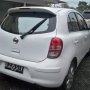 JUAL MARCH XS AT 2011 PUTIH MULUS