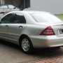 JUAL CEPAT Mercedes Benz C180  Triptonik 2004 Silver
