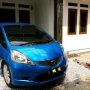 Jual Honda jazz 2009 Blue candy