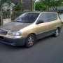 Jual KIA Carens 1 Th 2001 Coklat Muda Terawat  