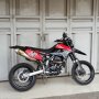 Jual Kawasaki Dtracker 250 tahun 2013 Merah hitam