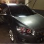 Jual aveo lt awal 2014 grey matic km rendah