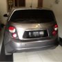 Jual aveo lt awal 2014 grey matic km rendah
