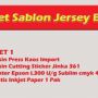 Digital Sablon : Jual Paket Sablon Jersey Bola 1