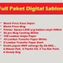Full Paket Digital Sablon 