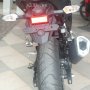 kawasaki ninja 250 fi 2012 hitam aksesoris diketeng