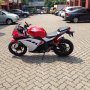dijual kawasaki ninja 250 fi SE 2013 Merah Putih