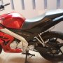 Dijual Vixion 2009 merah modif