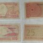Uang Kertas Kuno Indonesia,Arab,Malaysia,dll.