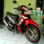 JUAL HONDA SUPRA X125 DD 2009 Merah hitam