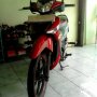 JUAL HONDA SUPRA X125 DD 2009 Merah hitam