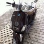 Jual Vespa Piaggio LX 150 Coklat 2012 Mulus