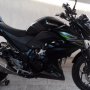 Dijual kawasaki z250 hitam mulus
